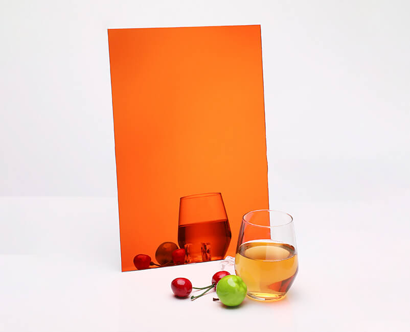 Oranje PS-spiegelblad